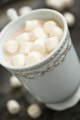 Cocoa with marshmallow