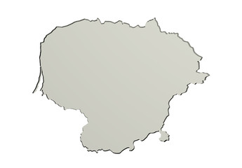 Lithuania map