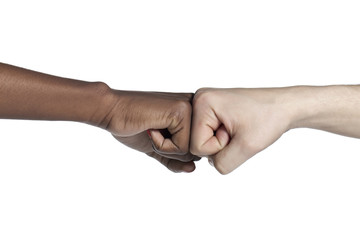 Obraz premium fist bumping