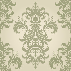 seamless damask pattern