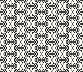 Star seamless pattern background vector