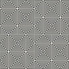 Seamless geometric pattern background vector