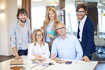 Successful creative team