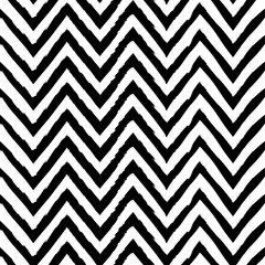 Seamless decorative vector background with zigzag line. Print. Cloth design, wallpaper.