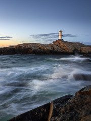 Sonnenuntergang an der K&uuml;ste