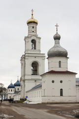 Fototapeta na wymiar Bell belfry of St. George's Monastery.