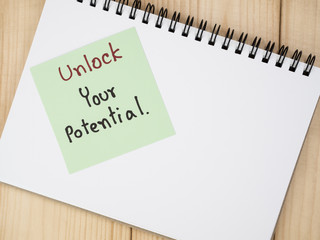 Unlock your potential 4