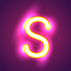 Naklejka premium letter illumination