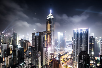 Fototapeta na wymiar Hong Kong, Extrem 