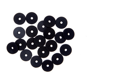 seals , gaskets and O-rings  isolated on white 
