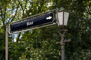 Schild 53 - Bar