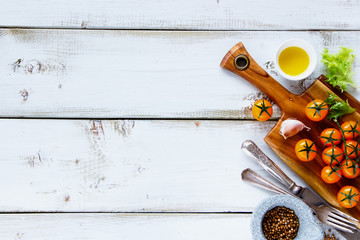Yellow cherry tomatoes