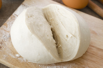 Dough. Food photography.