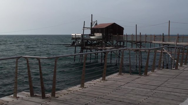 Trabocco di Termoli citt&agrave; del Molise