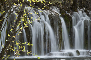 Beautiful scenery in Jiuzhaigou, Sichuan Province, China