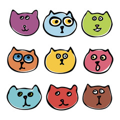 cute-cat-illustration-series