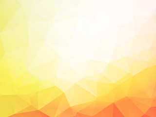 Fototapeta premium low poly yellow background