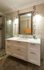 Modern contemporary style bathroom