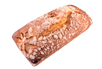 Cake on a white background