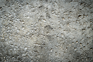 Cement with small gravel texture