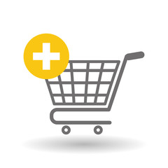 Vector illustration of Shopping , editable icon