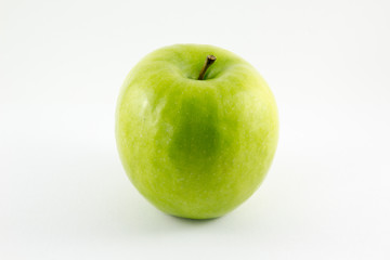 Green apple isolated on white background