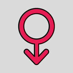 gender icon design , vector illustration