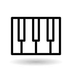 Graphic design of music , vector illustration