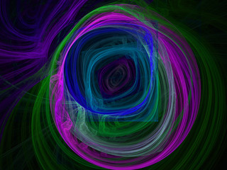 Abstract wallpaper. Abstract fractal. Fractal art background for creative design. Decoration for wallpaper desktop, poster, cover booklet, card. Psychedelic. Print for clothes, t-shirt.