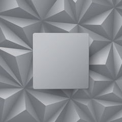 Grey abstract background vector. 