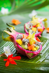 Exotic fruit salad