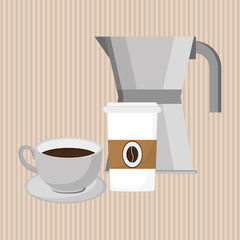 breakfast graphic design, vector illustration