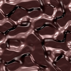 Chocolate background, corrugated surface, seamless