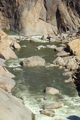Fototapeta premium Kanion na rzece Orange w Parku Narodowym rzeki Orange na północy Republiki Południowej Afryki