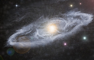 Universe Starscape 3D Illustration