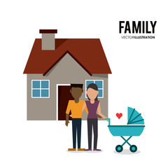 Graphic of Family design , vector illustration
