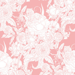 Vector Pastel Floral 