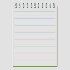 Spiral notebook