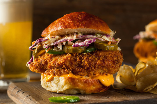 Southern Country Fried Chicken Sandwich