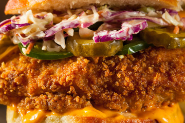 Southern Country Fried Chicken Sandwich