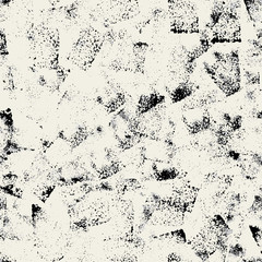 Seamless pattern texture. Abstract background with black blots. Monochrome creative illustration