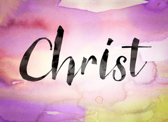 Christ Concept Watercolor Theme