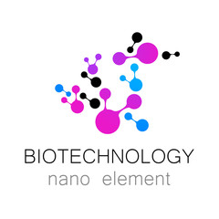 biotechnology nano logo