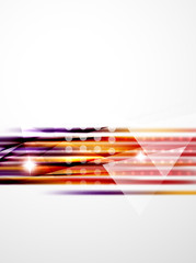 Shiny straight lines abstract background