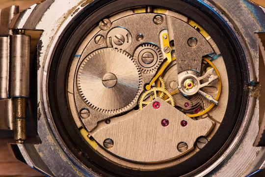 clockwork vintage watches