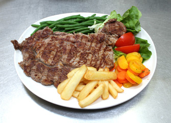 entrecôte frites