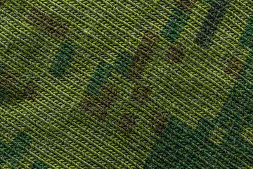 pixel camouflage fabric in macro