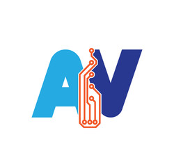 av logotype simple tech