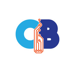 cb logotype simple tech