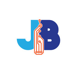 jb logotype simple tech